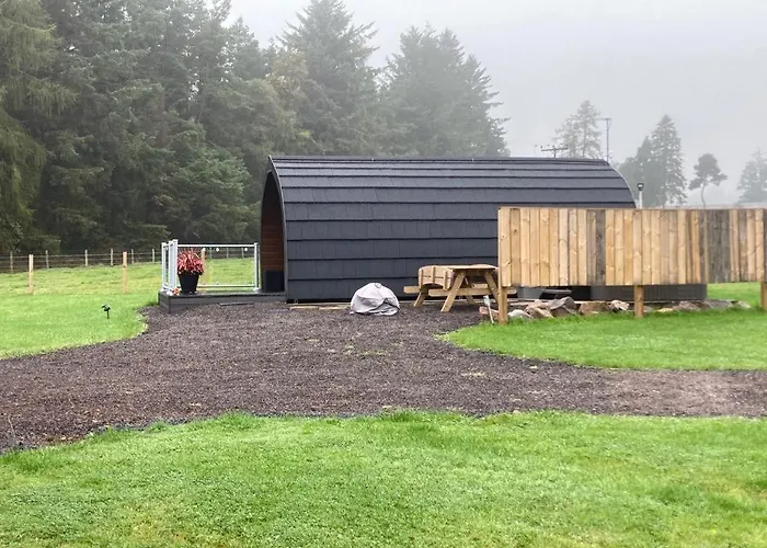 Owls Retreat Glamping Pod With Hot Tub