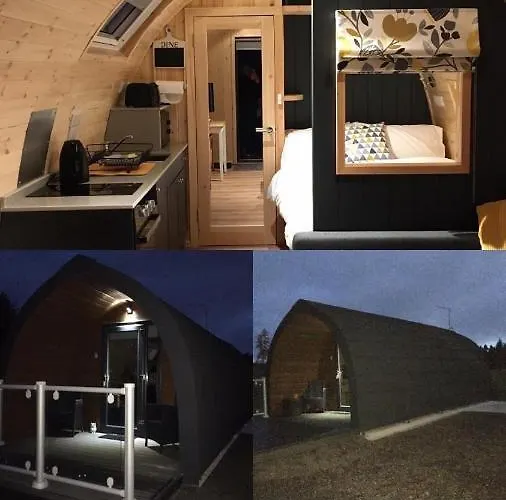Owls Retreat Glamping Pod With Hot Tub